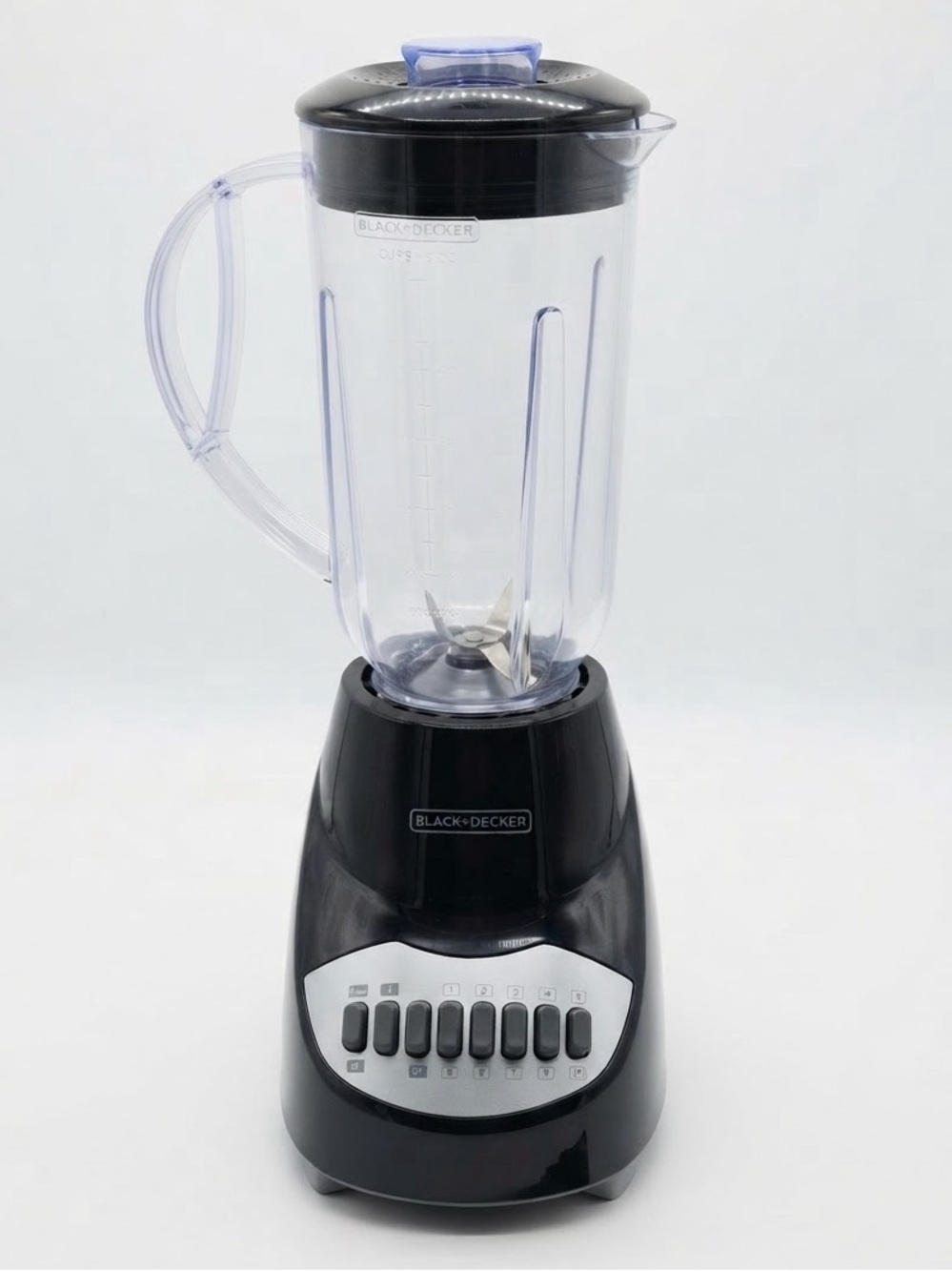 BLACK+DECKER 10-Speed Blender Black Silver Kitchen Counter Appliance